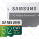 Samsung 32GB MicroSD Card | $5 | Amazon
Samsung 64GB MicroSD Card | $10 | Amazon
Samsung 128GB MicroSD Card | $17 | Amazon
Samsung 256GB MicroSD Card | $28 | Amazon
Samsung 512GB MicroSD Card | $65 | Amazon